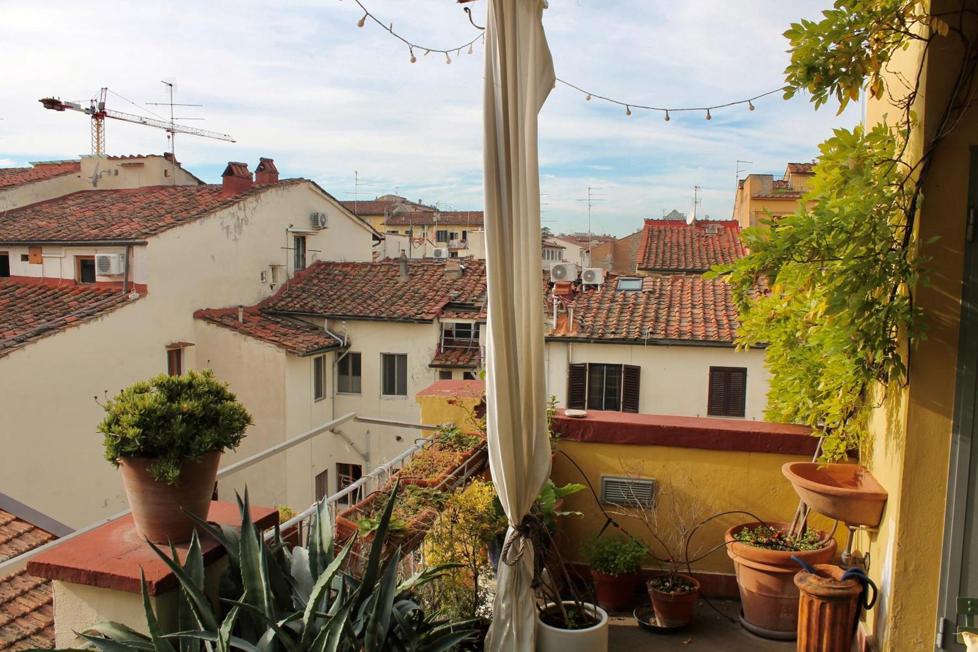 Attico Con Terrazza Su Firenze Florença Exterior foto
